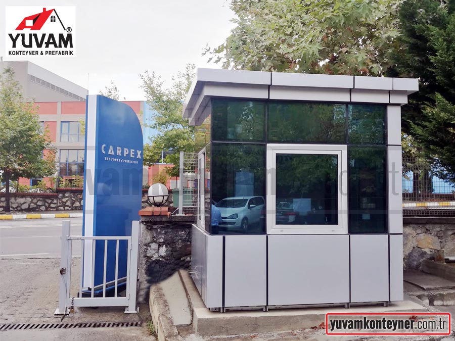 Mobo Kabin Polyester Moduler Guvenlik Bekci Kulubesi Karmod Youtube