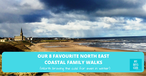 Our 8 Favourite North East Coastal Family Walks - worth braving the cold for even in winter and early spring