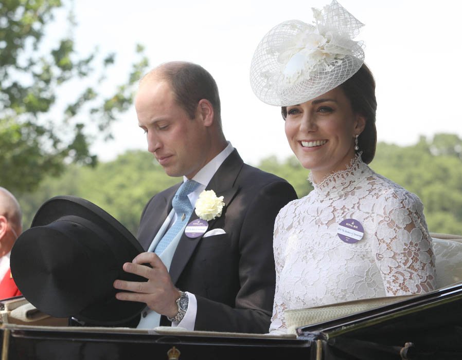 Kate i William na Royal Ascot Dzień 1 The Cambridge Family
