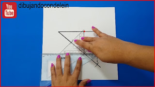 division de una recta, geometría , dibujo para principiantes, delein padilla dibujando con delein, clases gratis de dibujo, como dibujar, ideas para dibujo, dibujo facil, dibujo para principiantes, dibujo paso a paso, diy, tutorial de dibujo, mandala, zentangle  