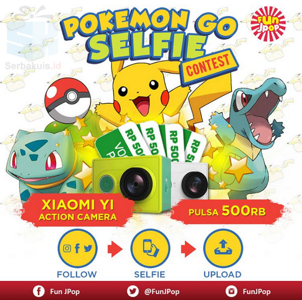 Pokemon Go Selfie Contest Pokemon Go Selfie Contest