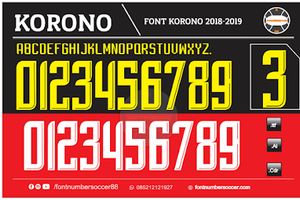 Font FC Korono 2018-2019