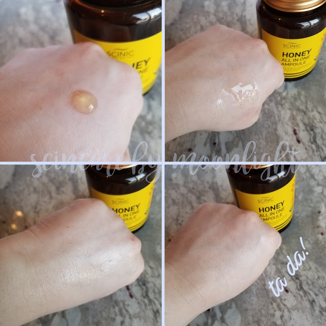 A Review Scinic Honey AllInOne Ampoule Skincare by Moonlight