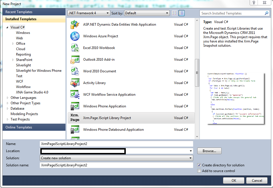 Dunno: Intellisense in Visual Studio 2010 for CRM 2011 Client Side ...