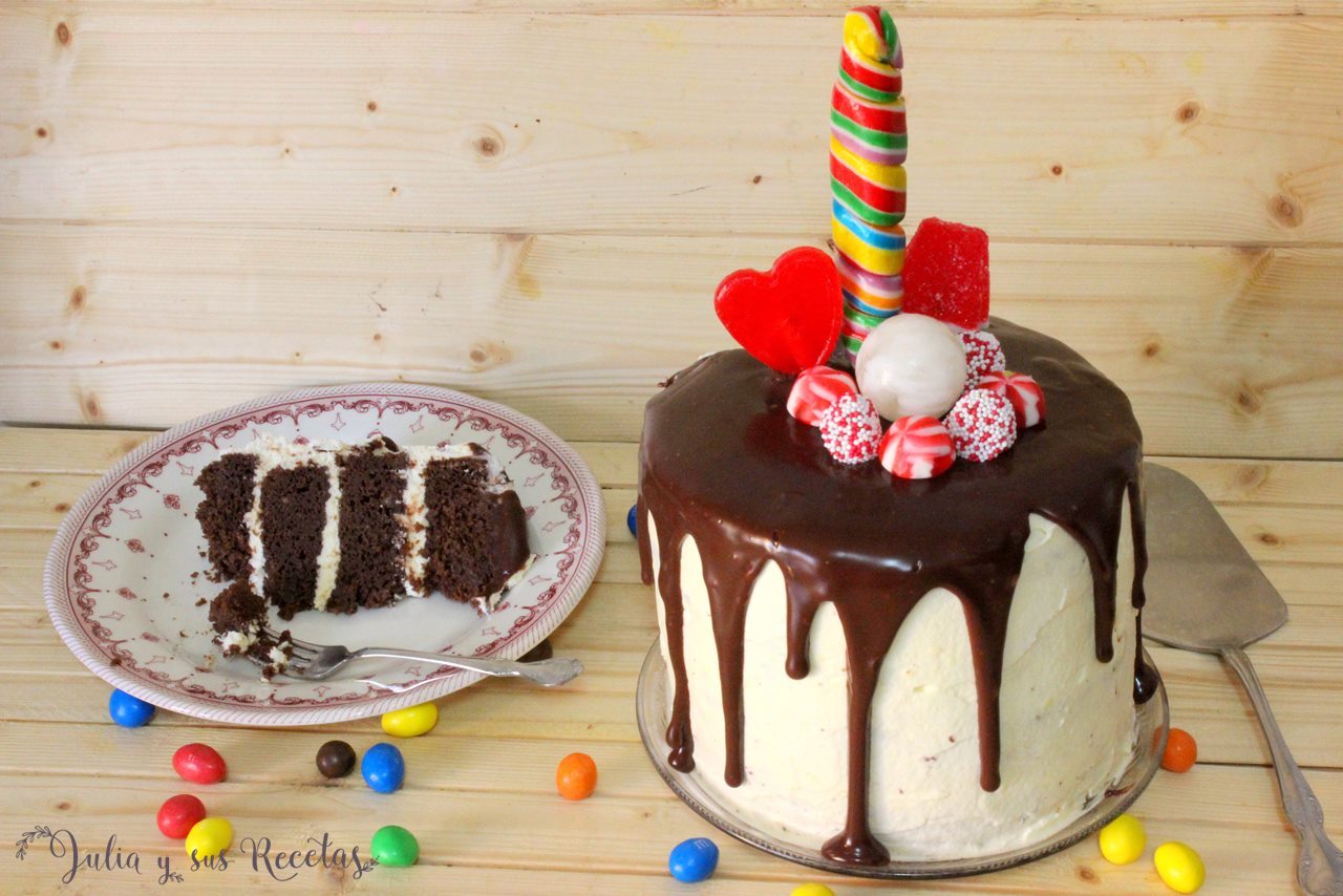 JULIA Y SUS RECETAS Drip cake