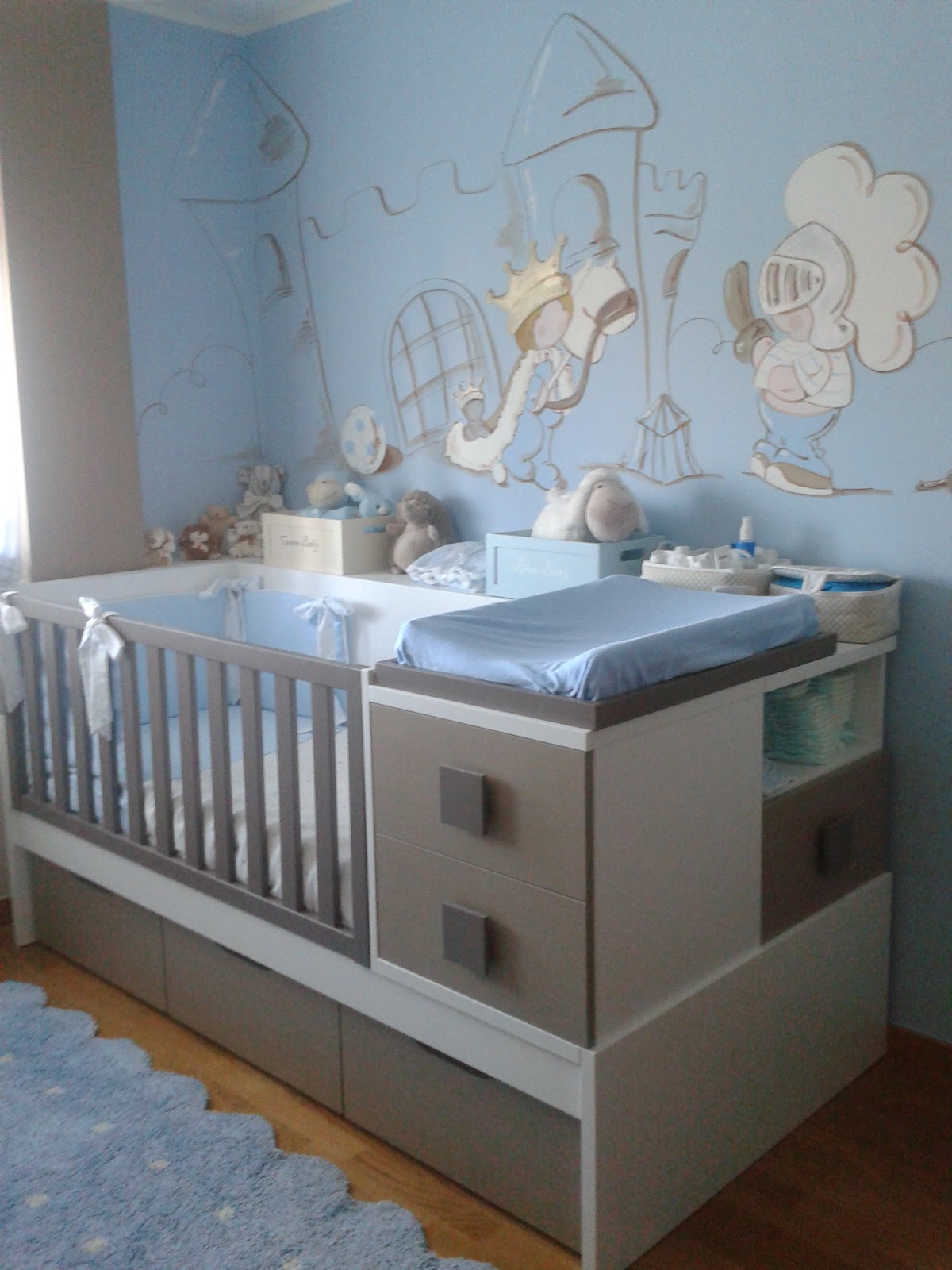 Deco chambre bébé Peinture murale chambre enfant, Prince Deco chambre bébé Peinture murale chambre enfant, Prince