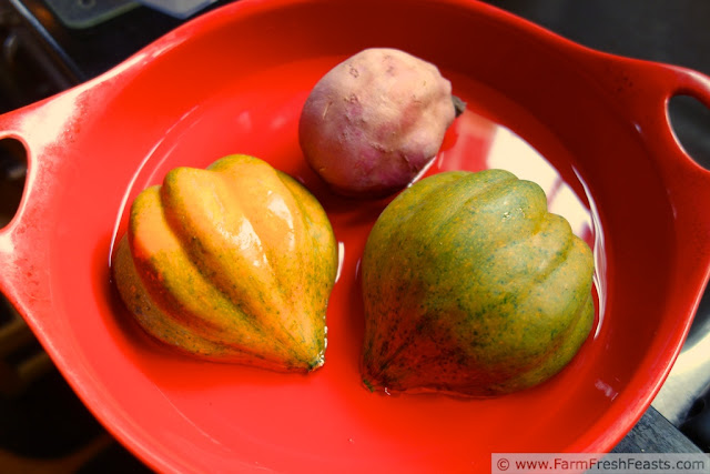 http://www.farmfreshfeasts.com/2013/01/acorn-squash-beet-and-sweet-potato.html