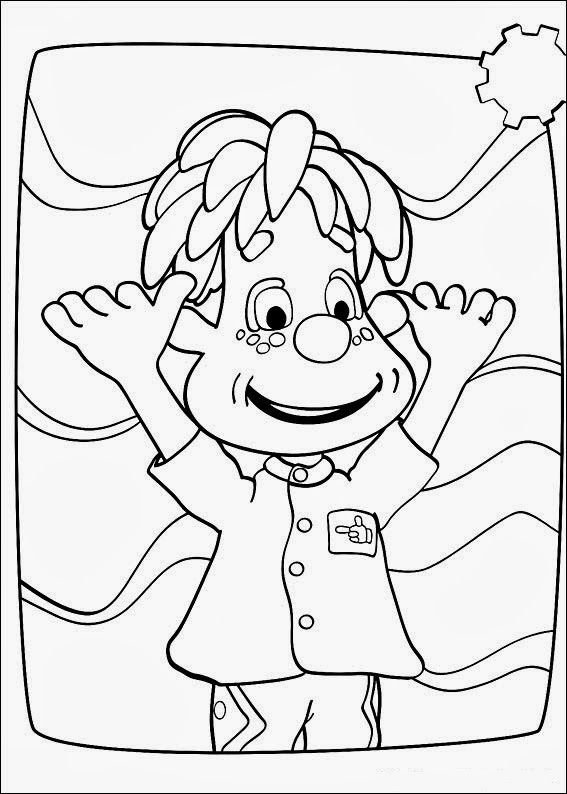 Fun Coloring Pages: Engie Benjy Coloring Pages