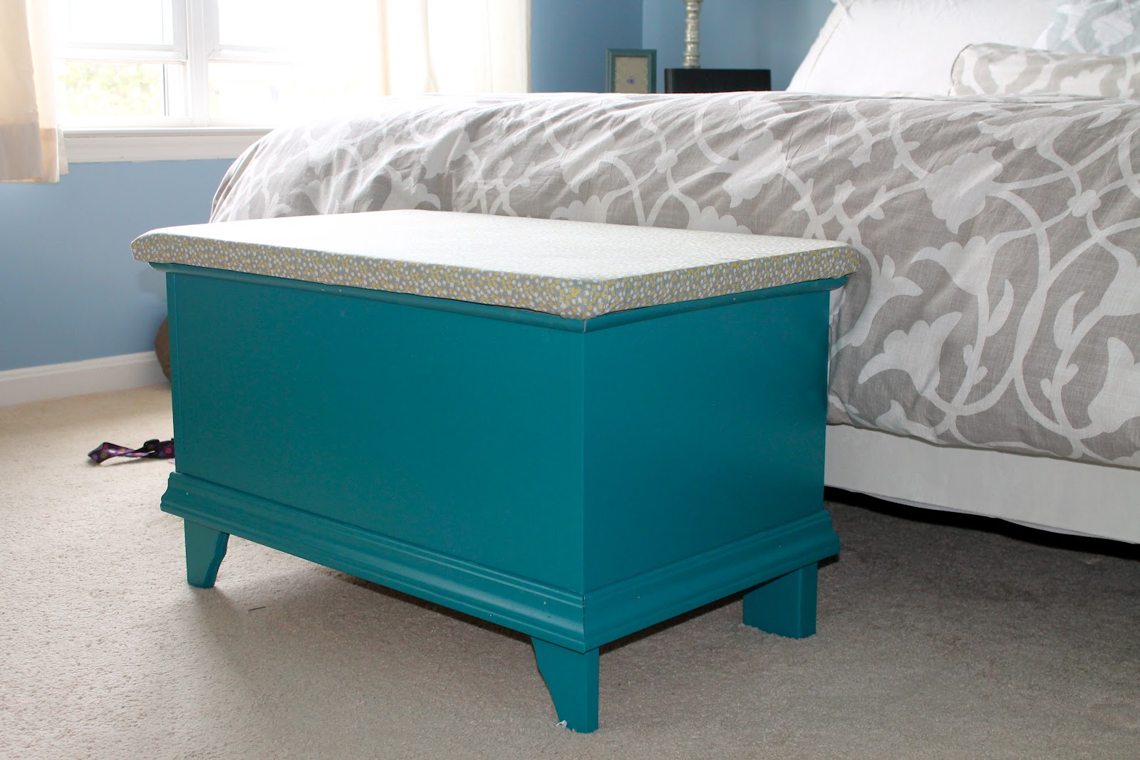 Sadie Lady IKEA Hack Storage Bench