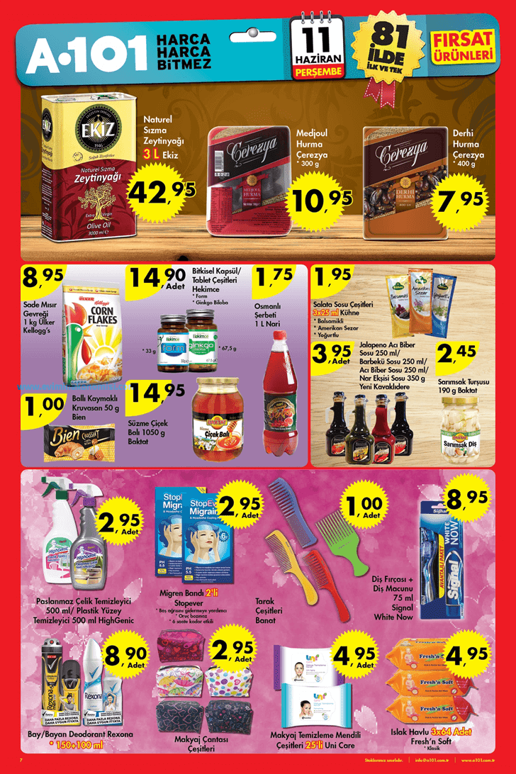 11 haziran a101 aktuel urunler
