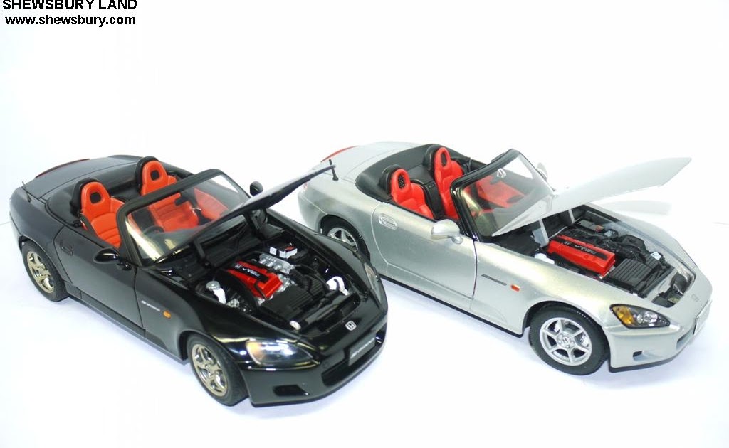 Honda S2000 from Maisto and Autoart