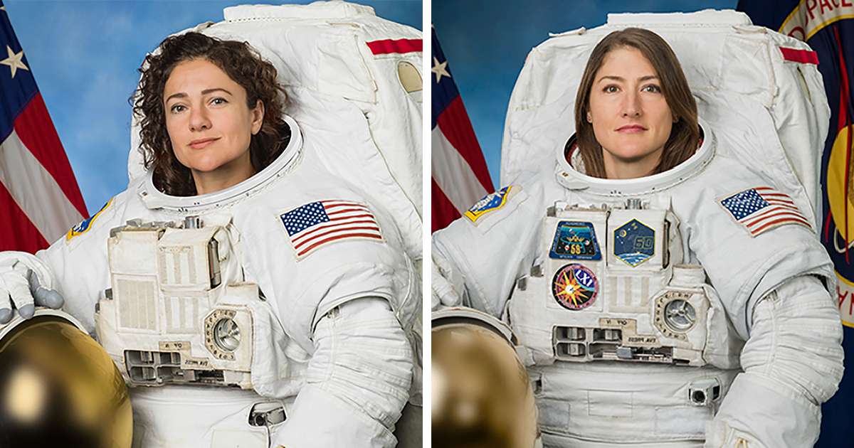 Two Women NASA Astronauts Made History With The First-Ever All-Female Space Walk