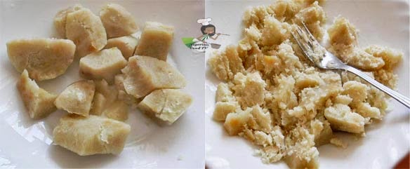 How to Make Pounded Yam in a Blender, Pounded Yam in a Blender , Pounded Yam