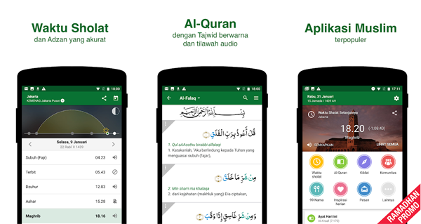 4 Aplikasi Pengingat Jadwal Imsakiyah Ramadan di Android