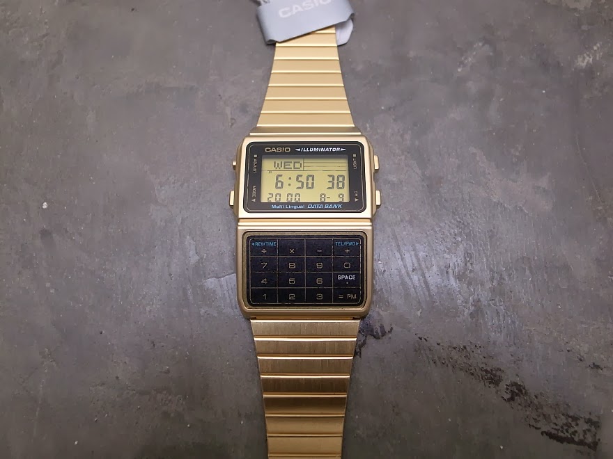 CASIO DATABANK DBC611G-1 - Hullabaloo Blog