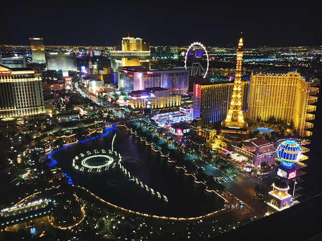 skyline, vegas strip, nightlife