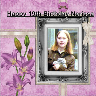 Happy 19th birthday Nerissa