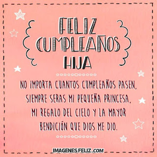 Feliz Cumpleaños Hija