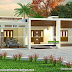 900 sq-ft 2 BHK flat roof house