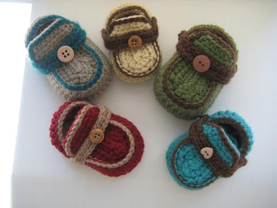 Crochet Baby Booties  Sale on Boy S Moccasins Crochet Baby Booties Pattern   Pdf Pattern For Sale