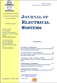 Journal of Electrical Systems (JES)