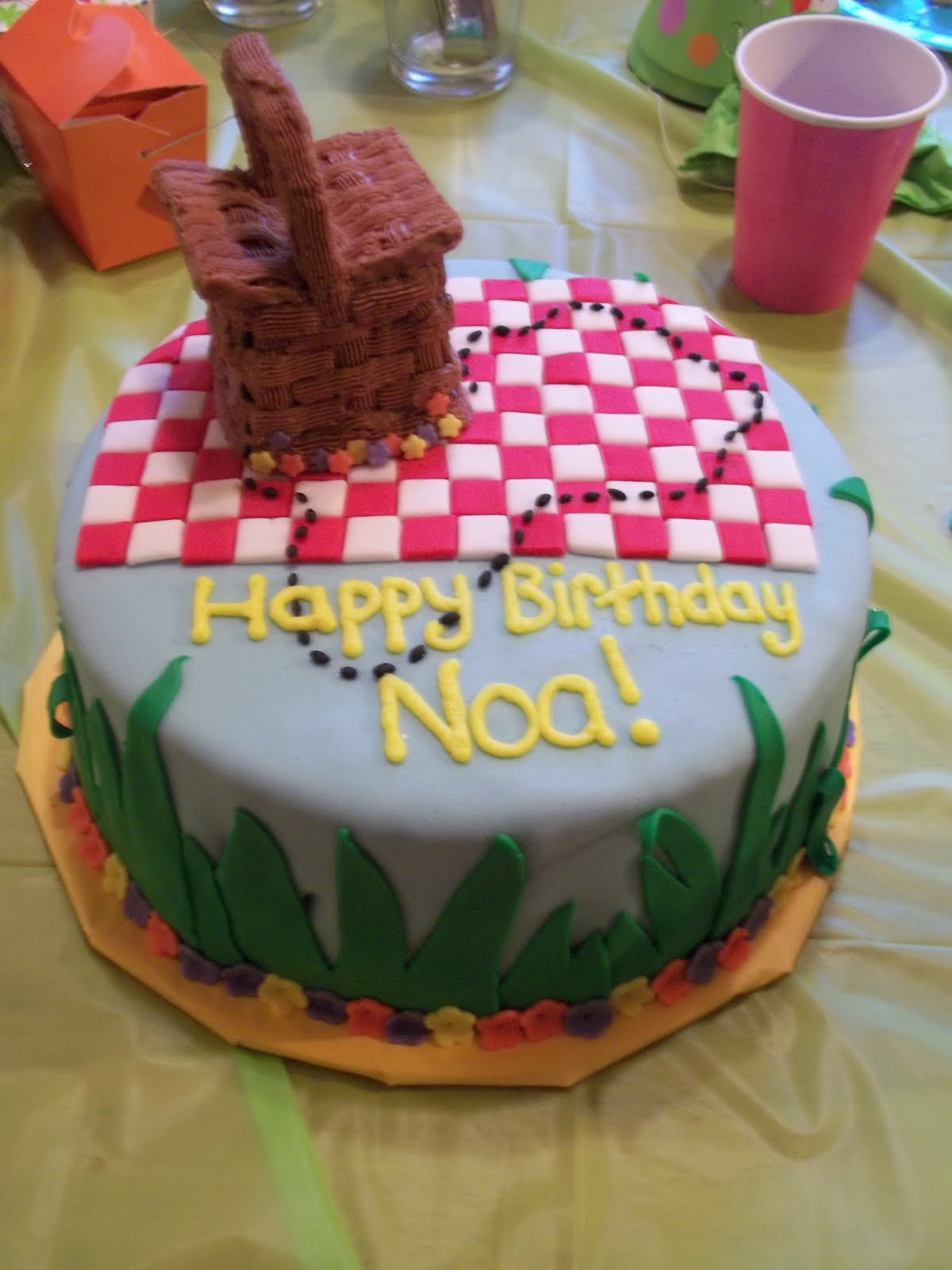 The Hewlett House A Picnic Birthday Party for our 2Year Old