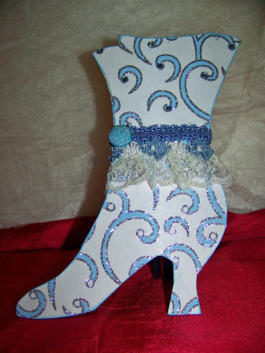 Patricia's Paper Crafts: Victorian Keepsake Boot