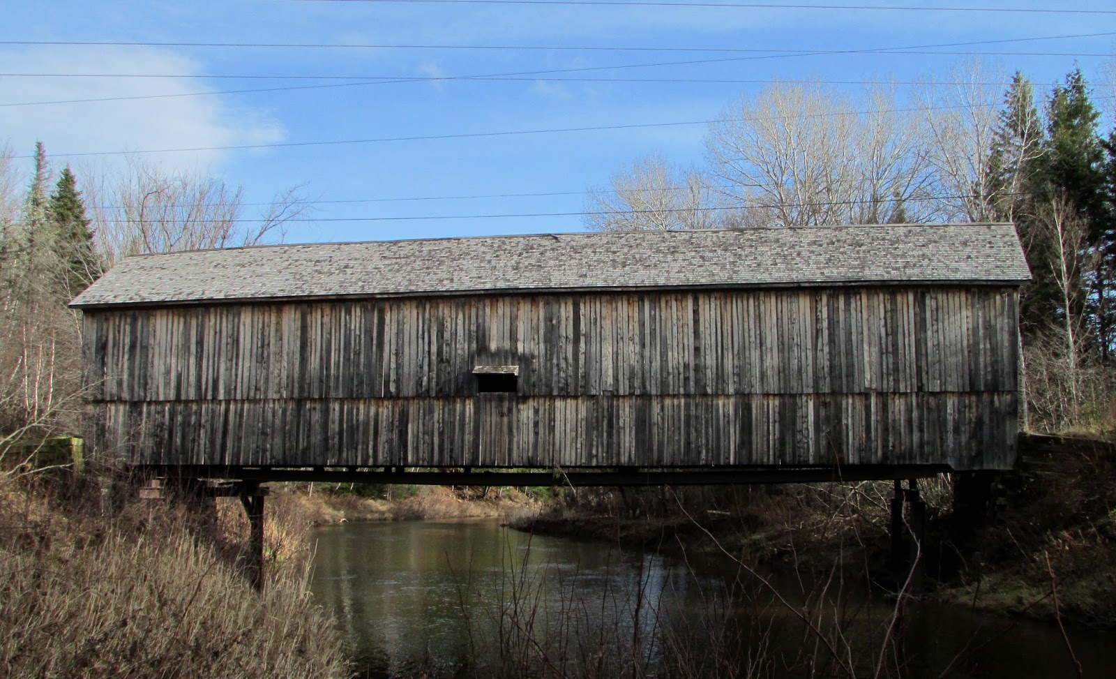 New Brunswick's Covered Bridges Shediac River No.4 (Joshua Gallant)