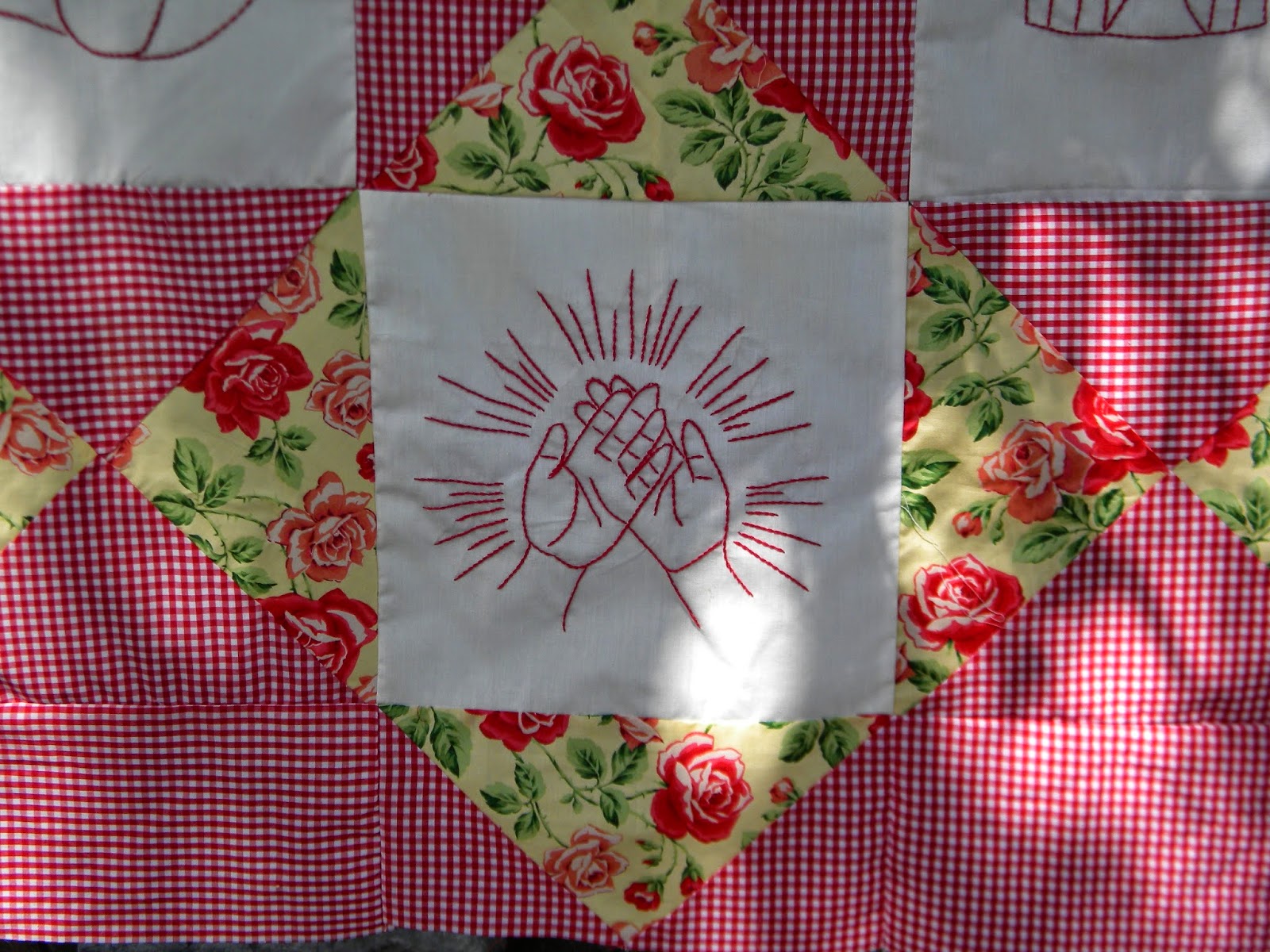 Now it's just quilts! Quilter's Book Club Flimsy