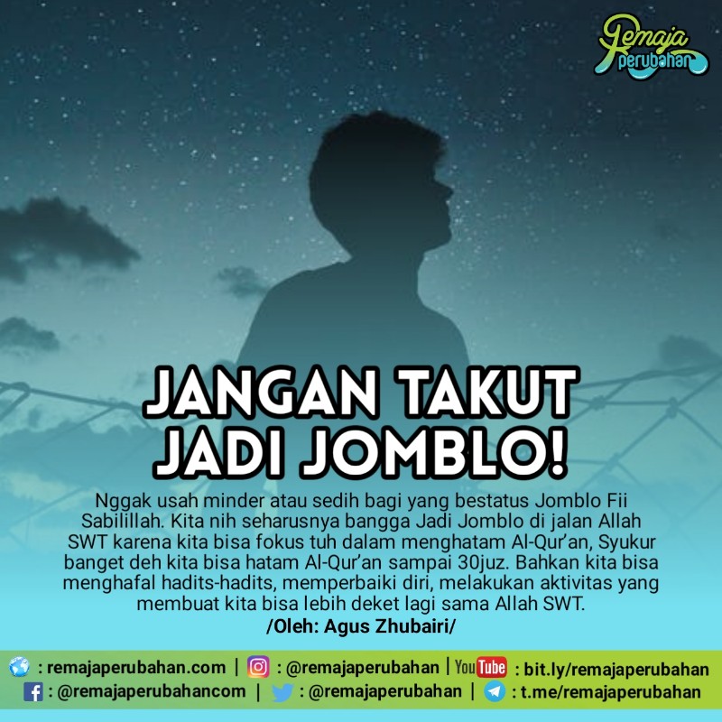 Jangan Takut Jadi Jomblo