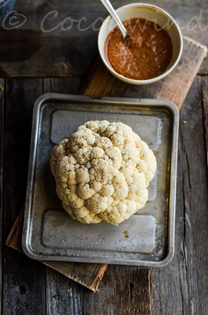 Whole Roasted Tandoori Cauliflower