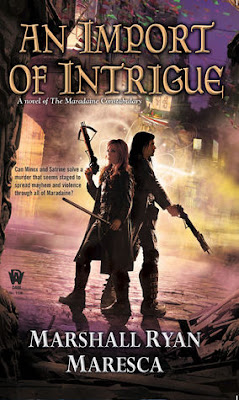 Bea Reviews An Import of Intrigue by Marshall Ryan Maresca Bea's Book Nook, Review, An Import of Intrigue, Marshall Ryan Maresca
