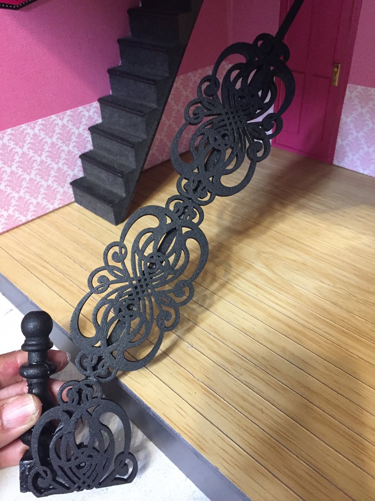 Jocelyn's Mountfield Dollhouse Dance Studio Dollhouse