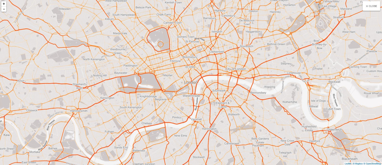 How cyclists commute