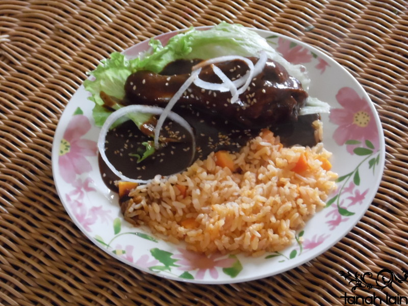 Receta de mole rojo