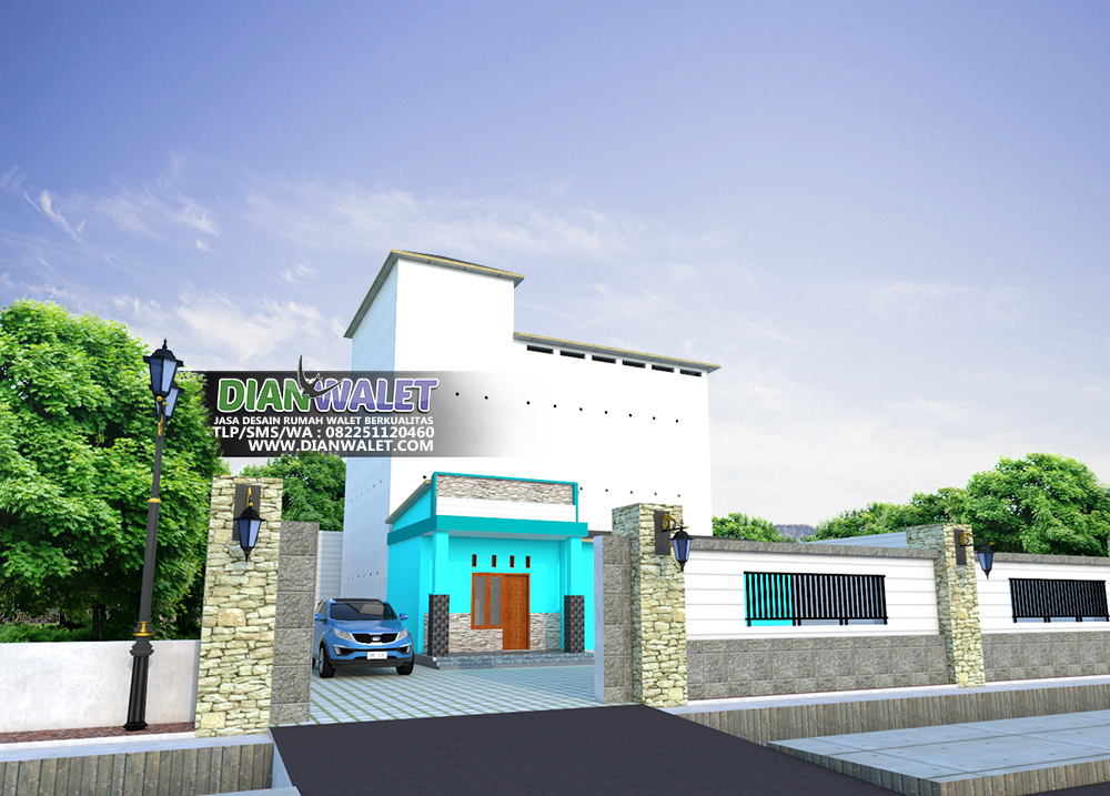 Gambar Rbw 8X8 3 Lantai Bentuk Kota : Desain Rumah Walet Minimalis