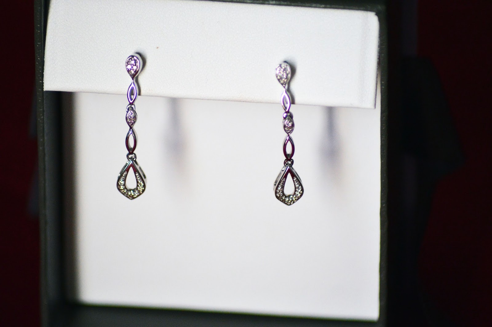 Statement Sparkles Ft Michael Hill The Daily Luxe Tear Drop Earrings