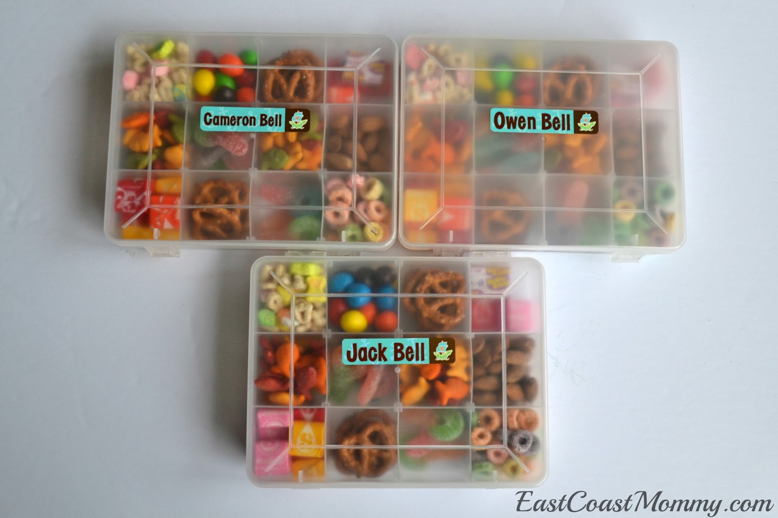 East Coast Mommy: Travel Snack Packs