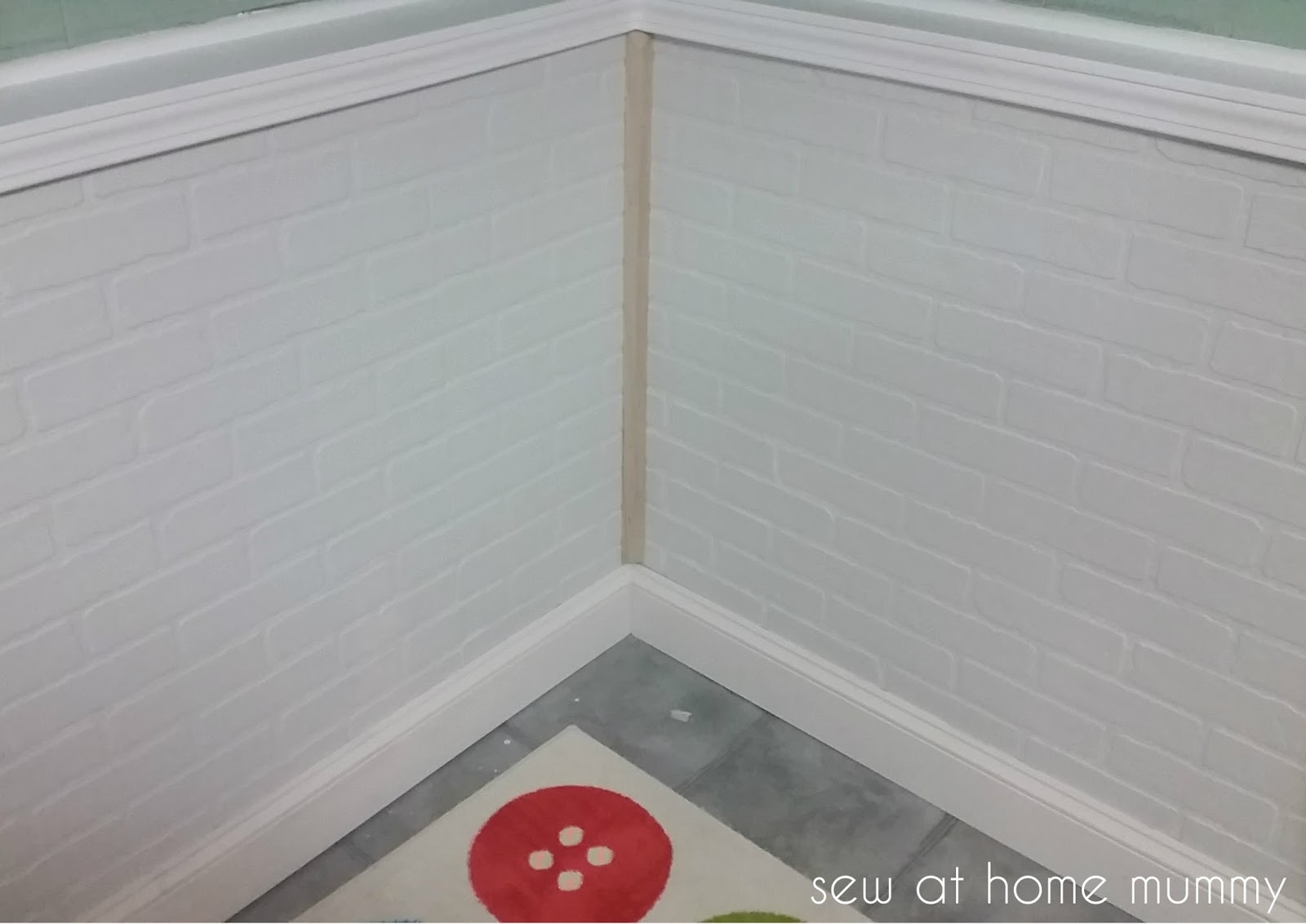 Sew at Home Mummy My basement sewing area in progress, part 3 (or