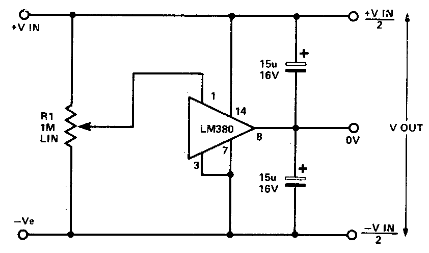 Simple split power supply circuit Diagram ~ electronictheory | GianParkash