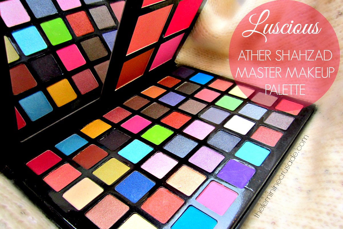 Luscious Ather Shahzad Master Makeup Palette