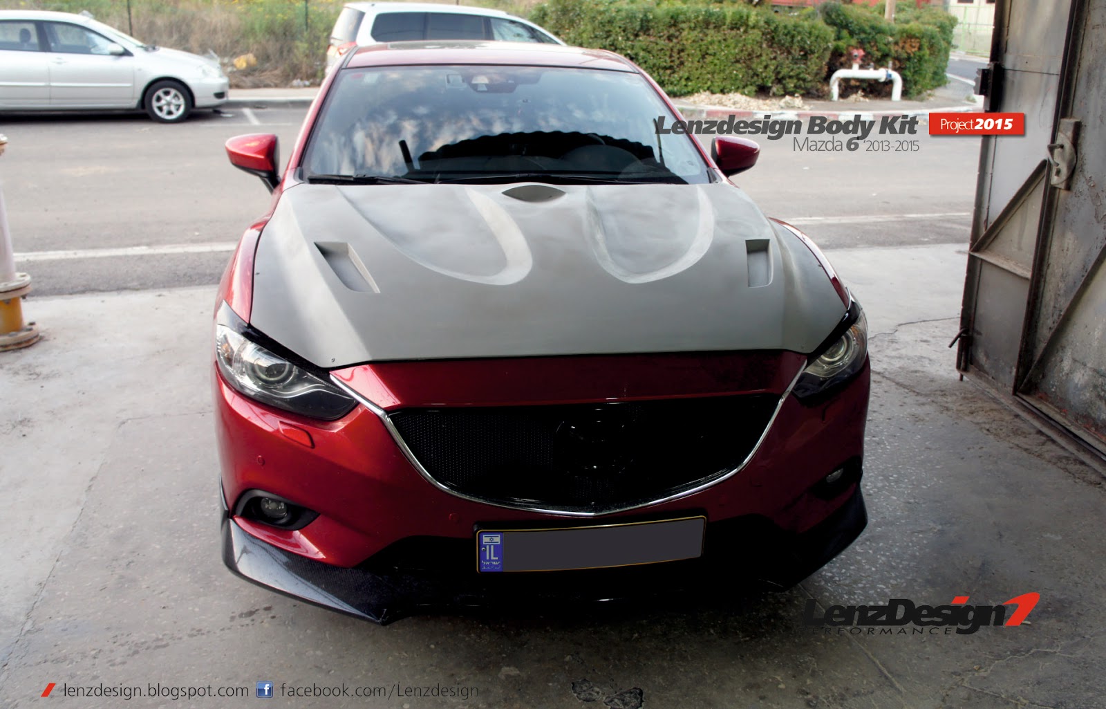 Mazda 6 GJ 2013-2018 Hood / Bonnet Lenzdesign Bodykit & Spoilers