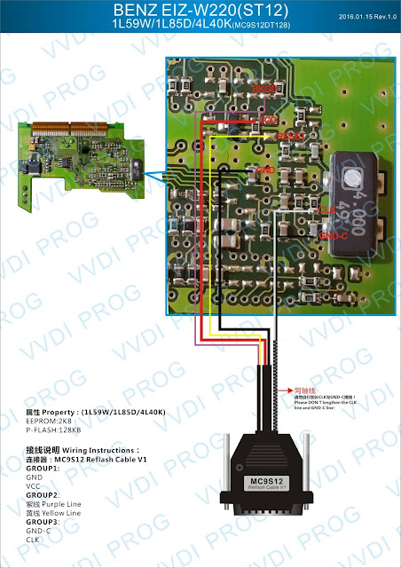 BENZ EIS W220 ST12 1L59W/3L40K/4L40K