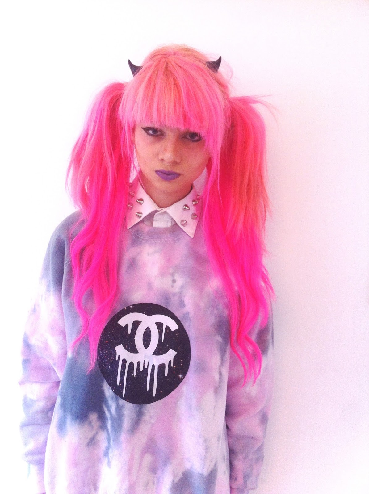 The World Of KennyLou ☽ OOTD *Pastel Goth kawaii Grunge* Inspired
