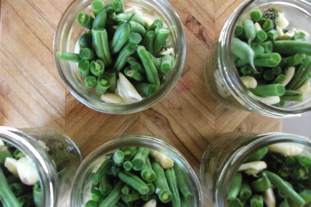 Sweet Happy Pie Dilly Beans with Thyme