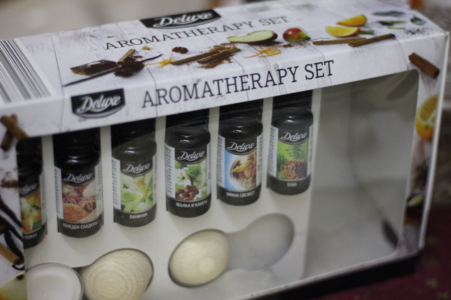 Sapphire Eyes and Rubin Lips Lidl Deluxe Aromatherapy set