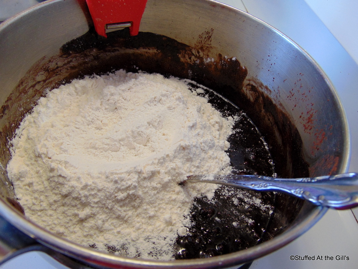 Stuffed At the Gill's Saucepan Cocoa Brownies