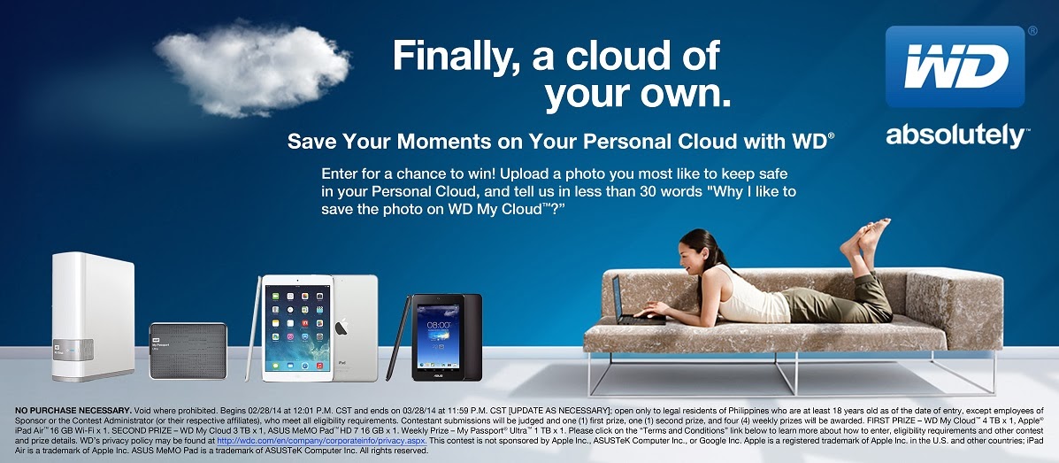WD Save Your Moments Facebook Contest