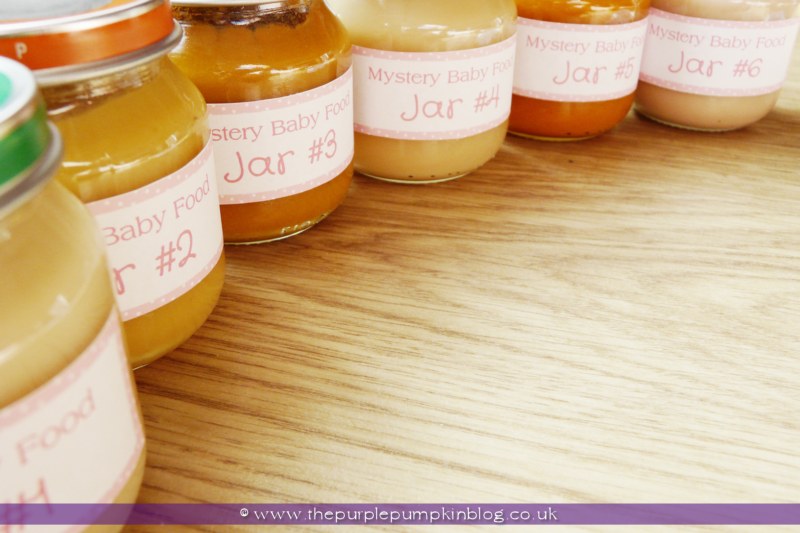 guess the baby food game rules