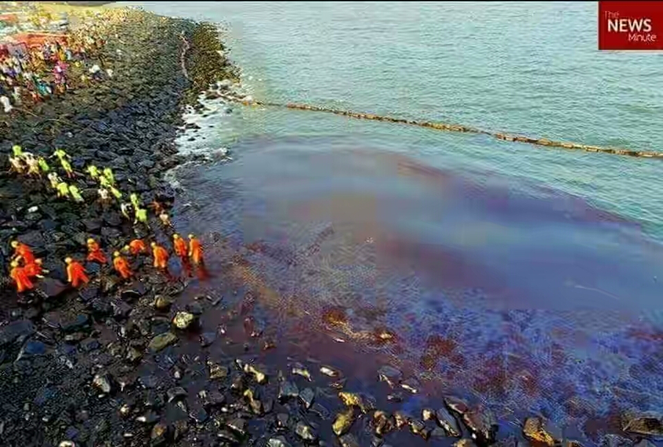 Загрязнение рек морей